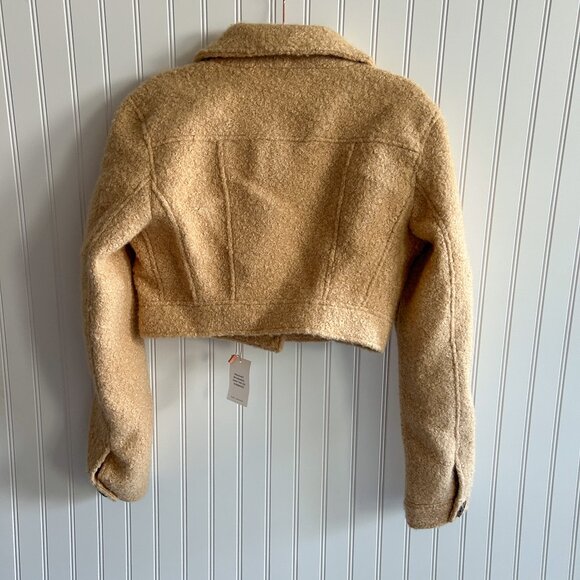 NWT Cult Gaia Camille Doubled Breasted Cropped Jacket Size 8 - Picture 7 of 7